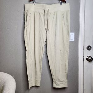 Athleta Womens Cream Colored Pants